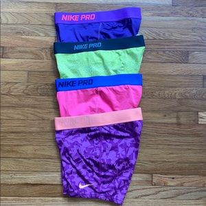 Nike Pro compression shorts